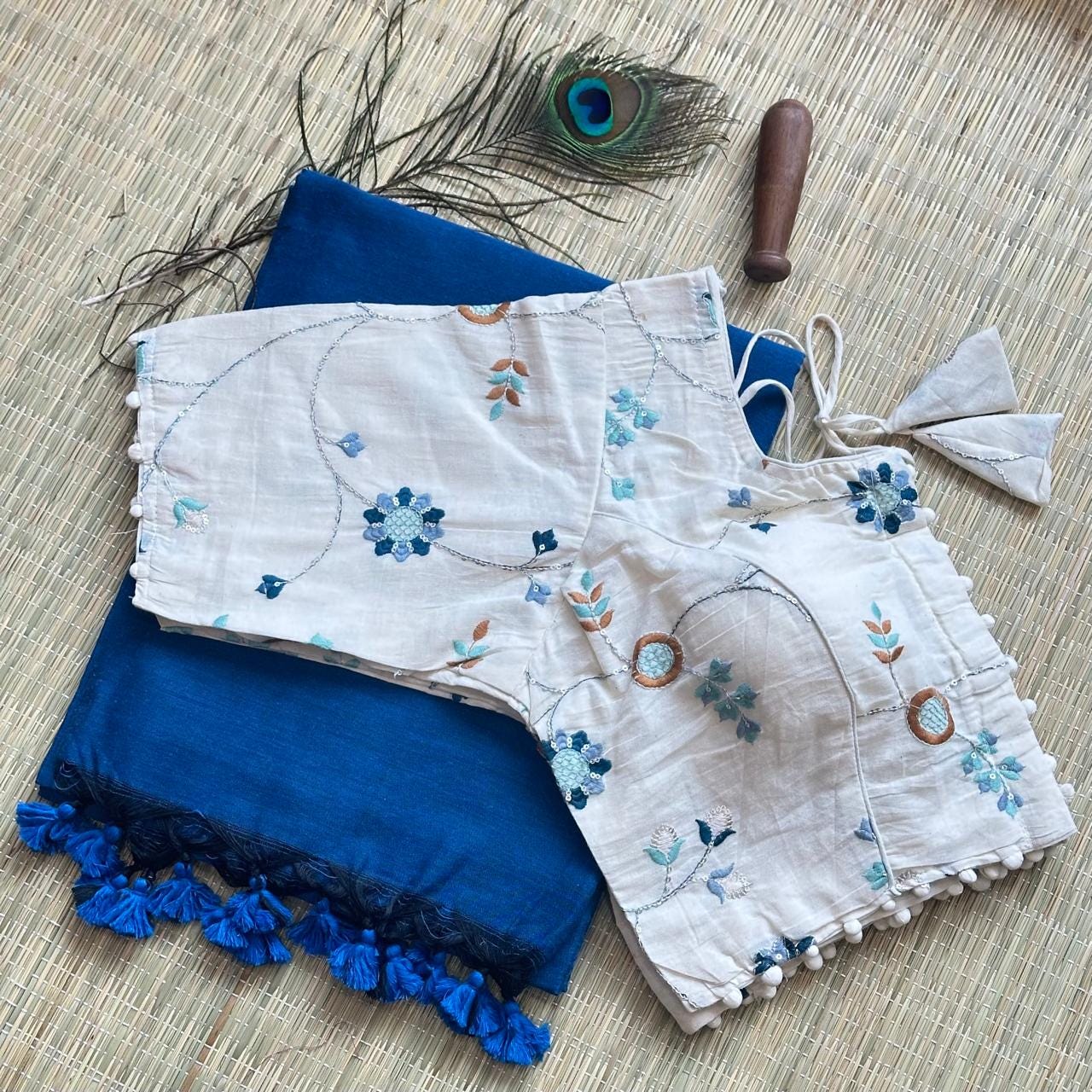 Elegant ethnic cotton saree for women